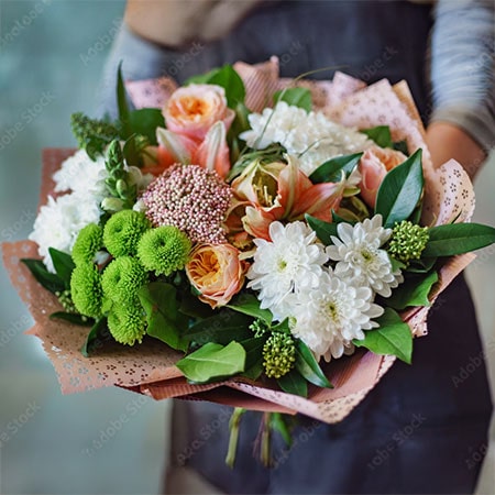 Blumenstrauß über Fleurop bestellen aus der Gärtnerei Rühe in Mirow