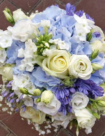 Blumenstrauß zur Hochzeit aus der Gärtnerei Rühe in Mirow