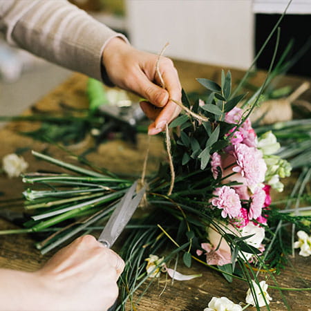 Blumenstrauß über Fleurop bestellen aus der Gärtnerei Rühe in Mirow